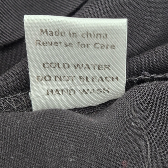 Little Black Fringe LUMIERE Dress SIZE:Large - Picture 7 of 8